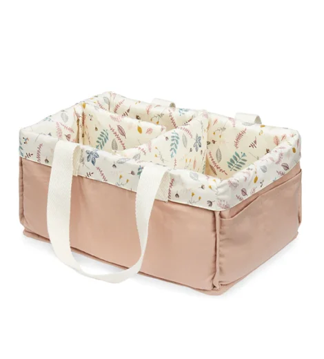 Cam Cam Organizer_Diaper_Caddy_P31_Pressed_Leaves_Rose_1_600x
