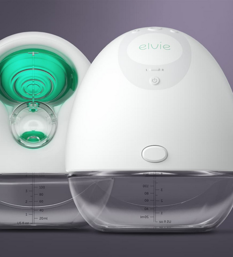 Elvie Pump Geräuschlose tragbare intelligente Milchpumpe Elvie