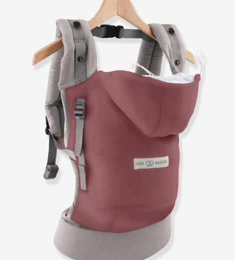 love radius baby-trage-hoodiecarrier-love-radius-nackenstutze-sitzerhohung