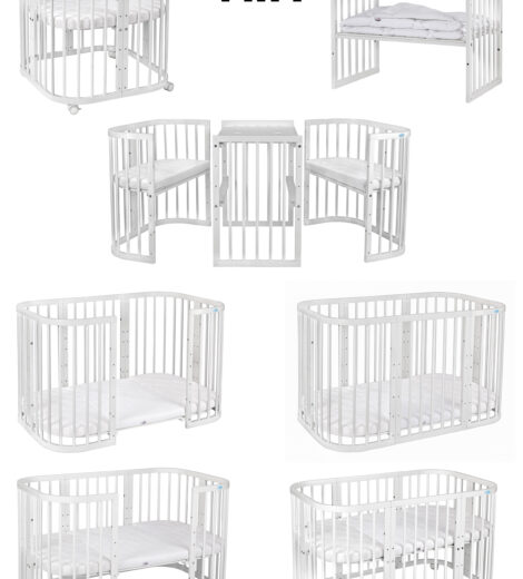 Waldin 7in1 Babybett