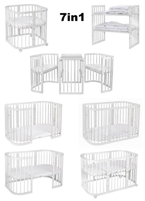 Waldin 7in1 Babybett