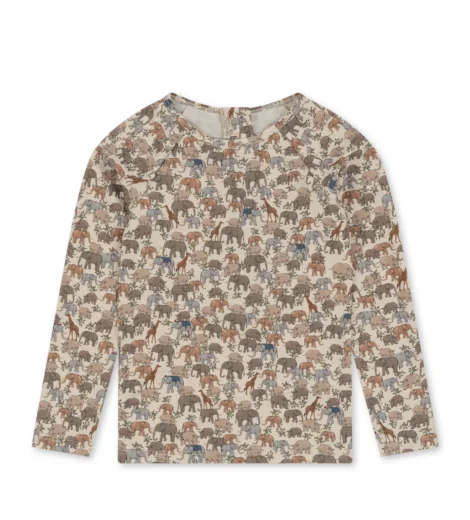 Konges Slojd ASTER-BADEOBERTEIL-Badeshirts-KS5114-SAFARI