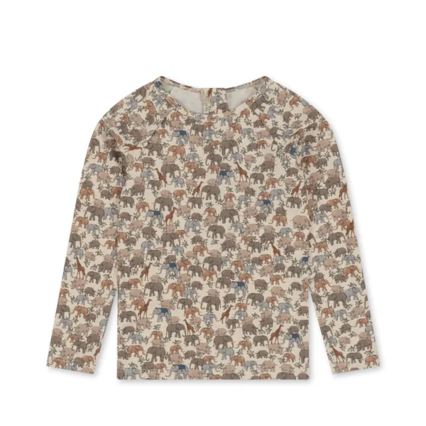 Konges Slojd ASTER-BADEOBERTEIL-Badeshirts-KS5114-SAFARI