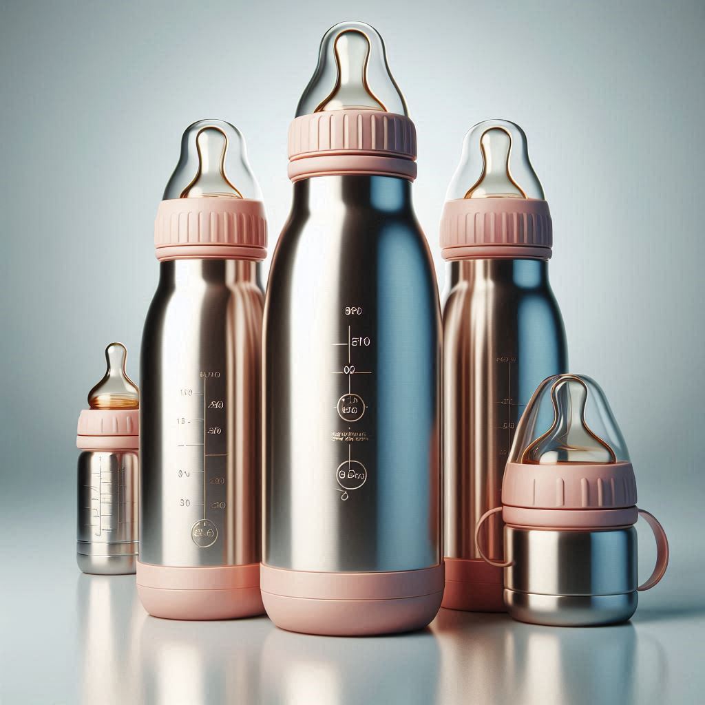 Edelstahl Babyflaschen